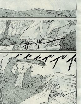 【エロ漫画】妾の子で父親である王の命令で厄介払いに魔物退治を命令された巨乳美少女姫が、魔物の触手に襲われて処女マンコを二穴レイプされ壊れていく！